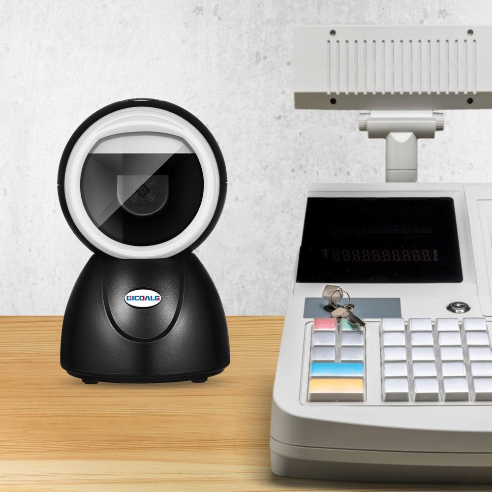 Desktop Barcode Scanning System For Supermarket Retail Store Countertop