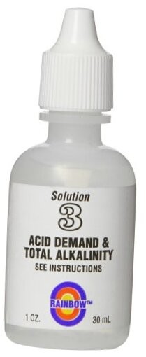 R161182 No.3 Acid Demand Total Alkalinity Solution, 1-Ounce