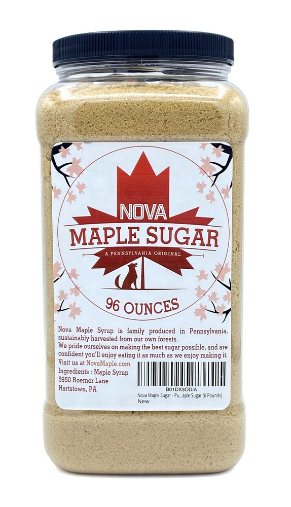 Nova Maple Sugar - Pure Grade-A Maple Sugar