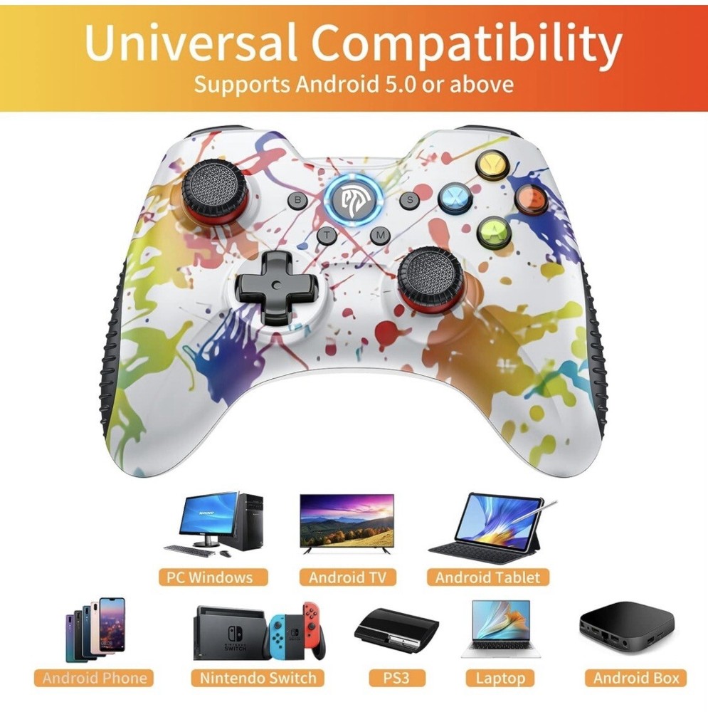 EasySMX KC8236 Wireless Gaming Controller for Multiple Systems - See Discription