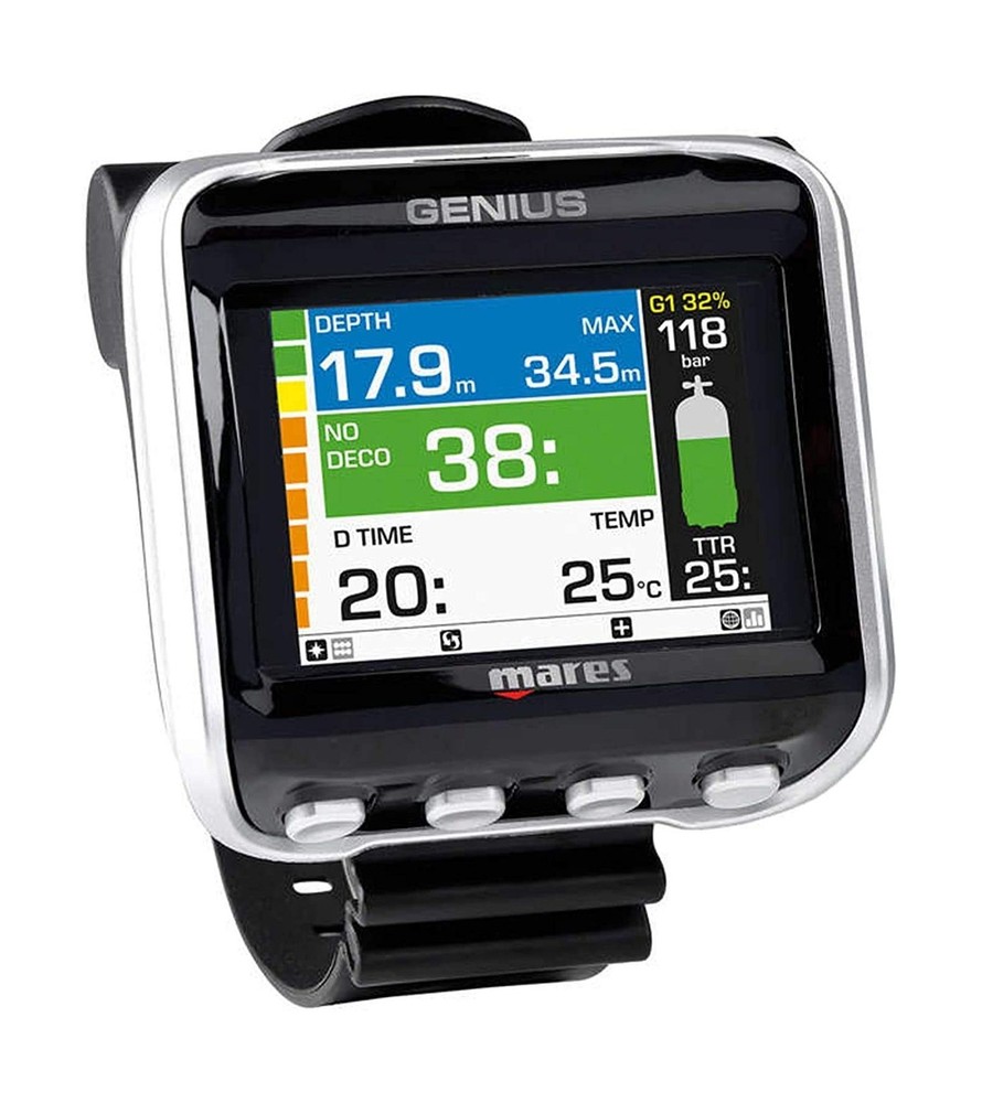 Mares Genius Air Integrated Computer