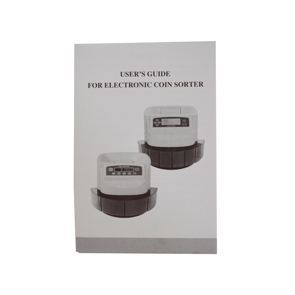 Coin Counter Automatic Electronic Counting Commercial Sorter Machine 110V