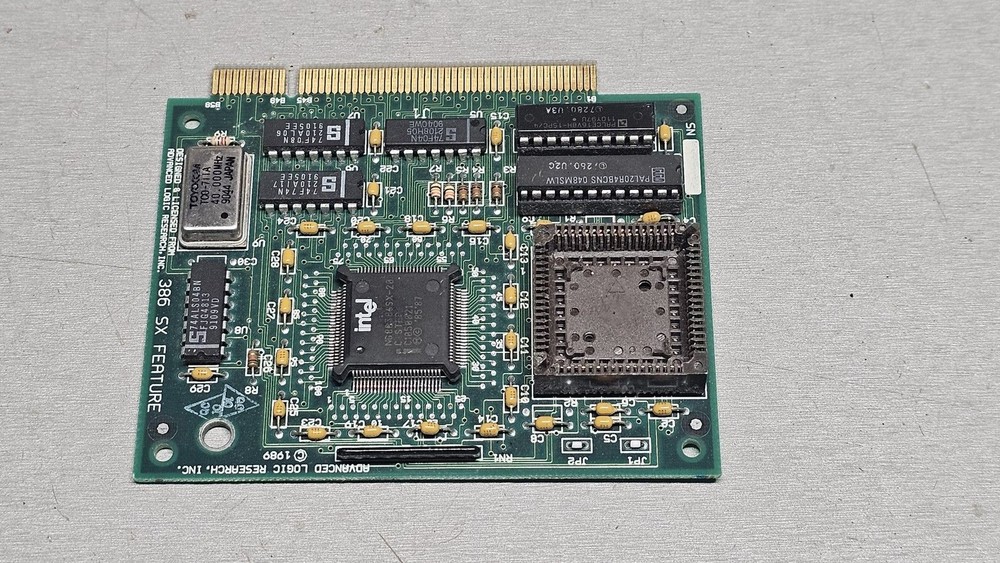 Intel 386SX-20 Accelerator Card Feature Module Advance Logic Research