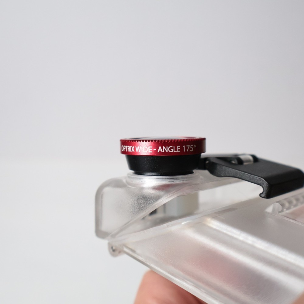 Optrix XD4 Rugged Action Case w/ Wide Angle Lens for iPhone 4 4S