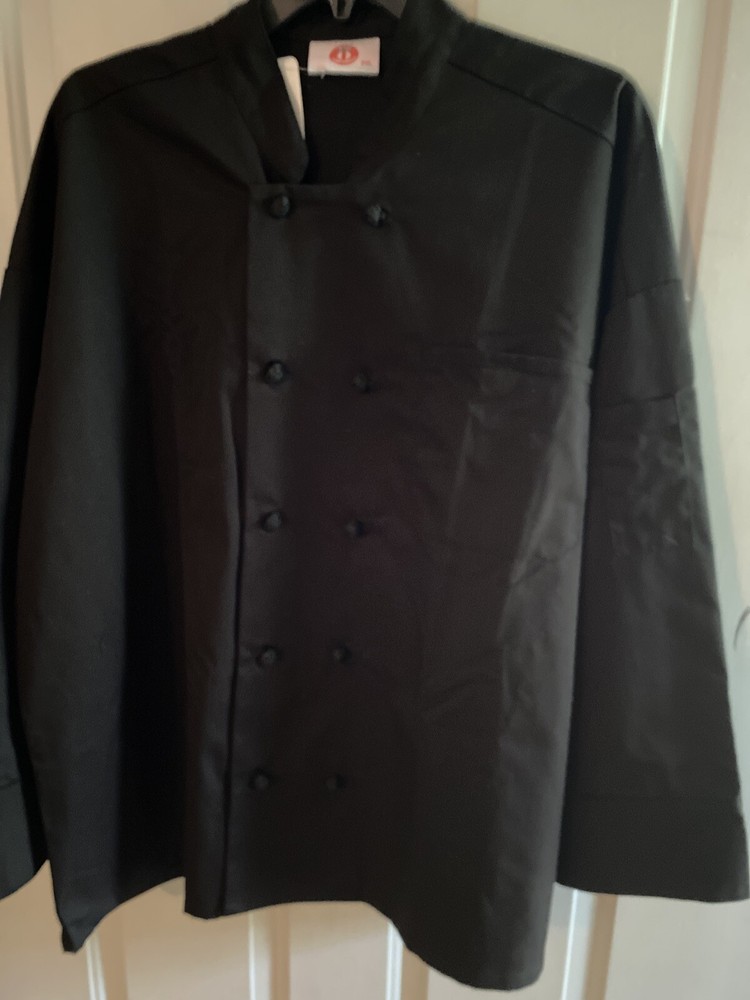350 Chef Apparel Jacket 3XL Black