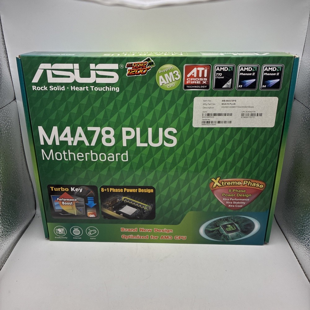 Retro Motherboard ASUS M4A78 PLUS+