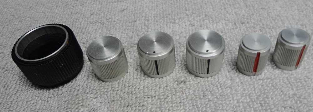 Mostly Original Knobs from a Lafayette HB-222    23-Channel CB Transceiver