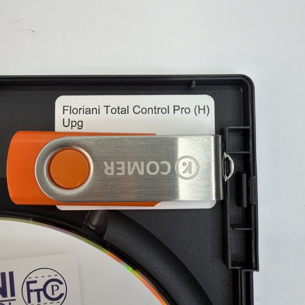 Floriani Total Control Embroidery Machine Software CD Version 4.75 Trade Up