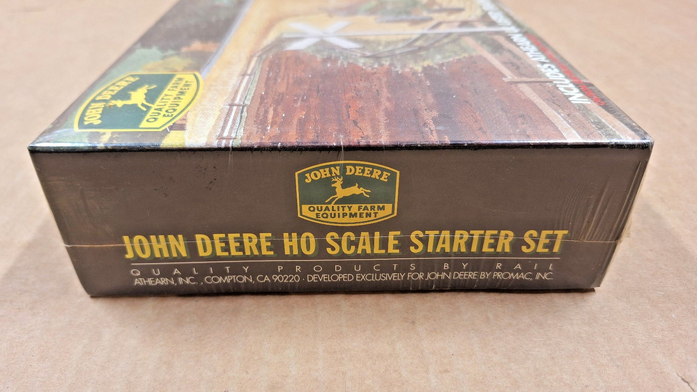 Athearn John Deere HO Scale Starter Train Set 1998 - Sealed