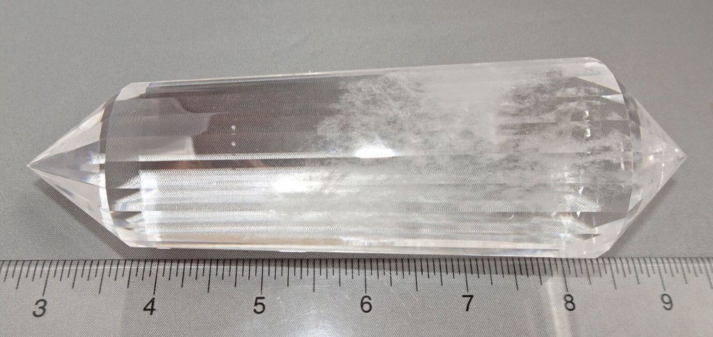 Clear Quartz Vogel 24-sided Large Crystal - v2001