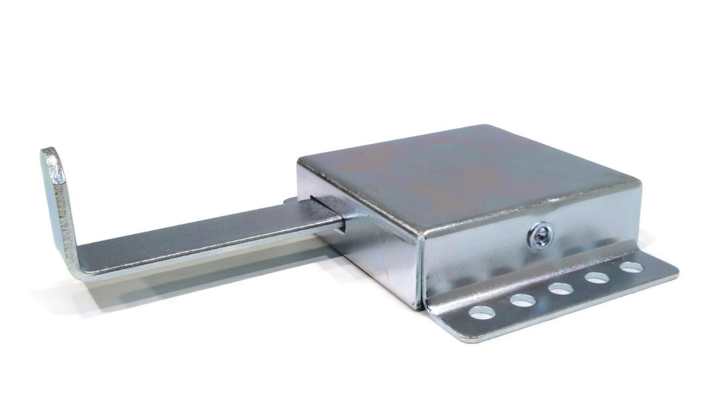 Garage Door Slide Lock for 2" or 3" Track Cable Pull Release Lever Mechanism