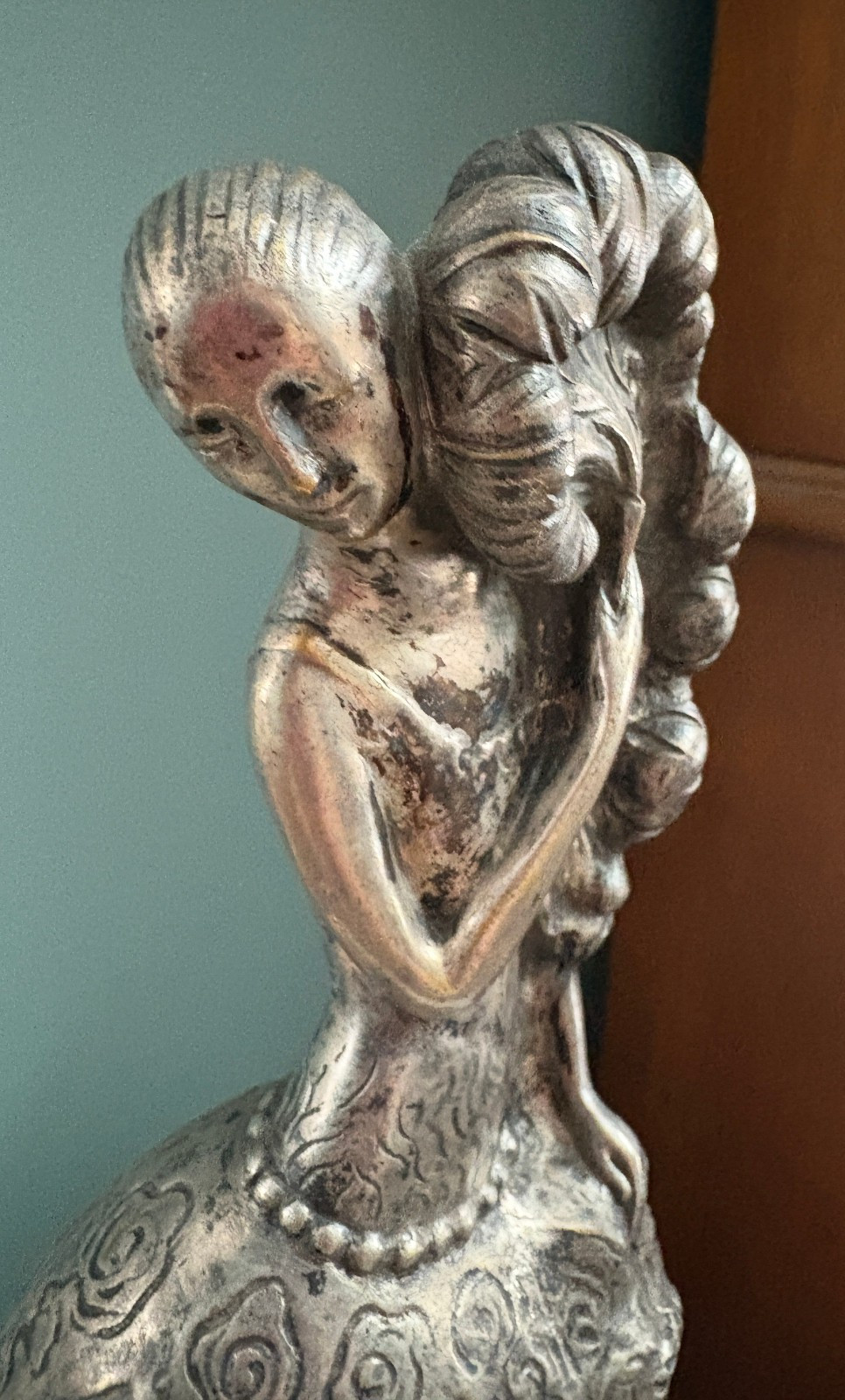 Antique Bronze Dancer Sculpture F. Barbedienne Foundry Fondeur - Henri Le Roux