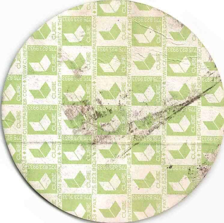 Neil Young Backstage Pass Blue Working Cloth Variant