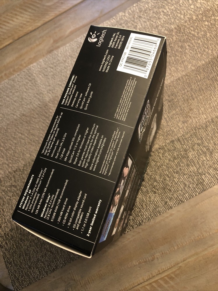 QuickCam Pro For Notebooks-Brand New