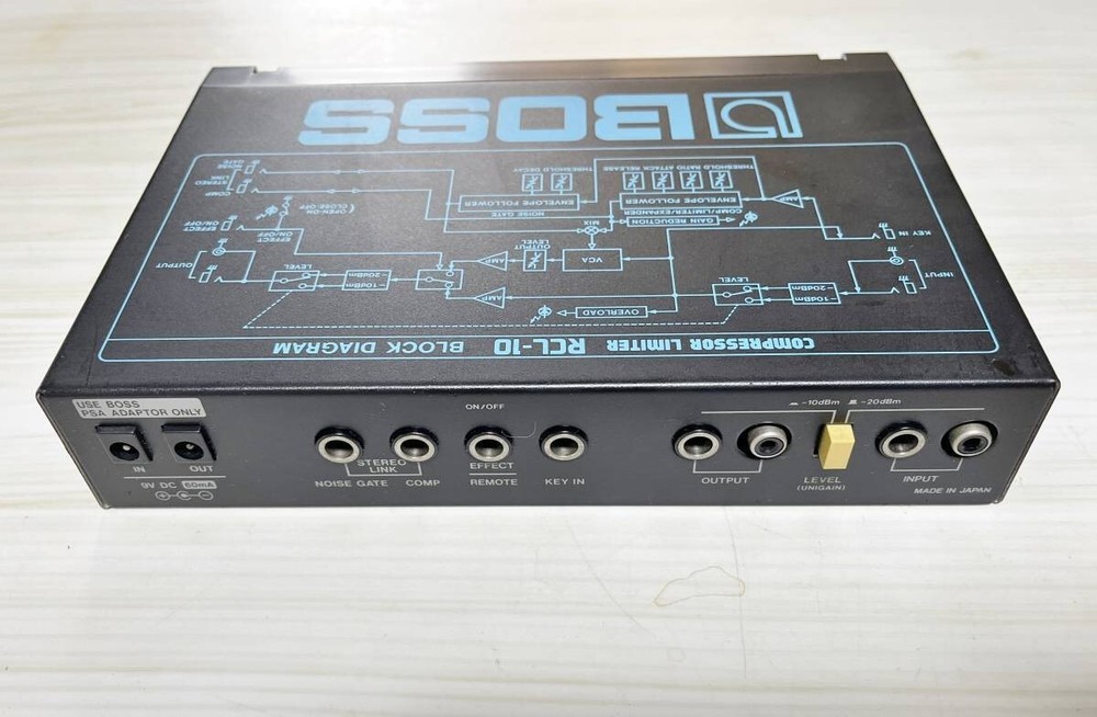 BOSS RCL-10 Compressor Limiter Guitar Effects Pedal