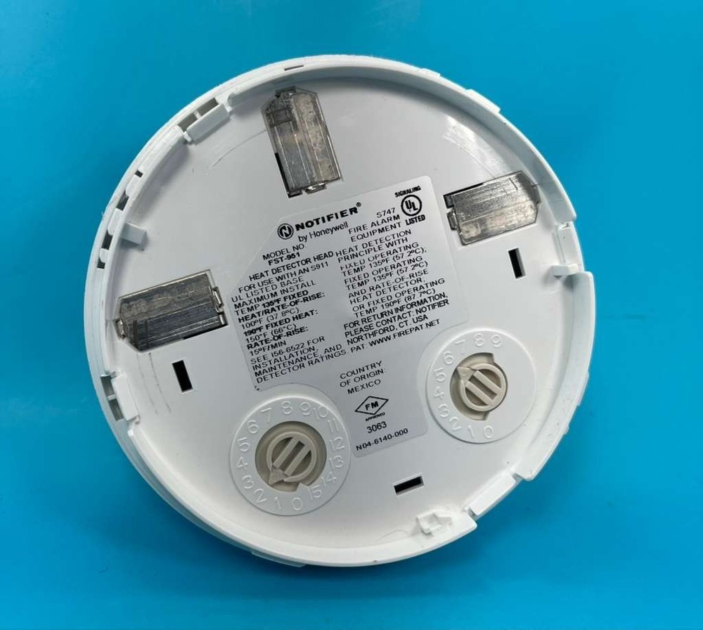 NOTIFIER FST-951 Fixed Temperature Thermal Sensor - White
