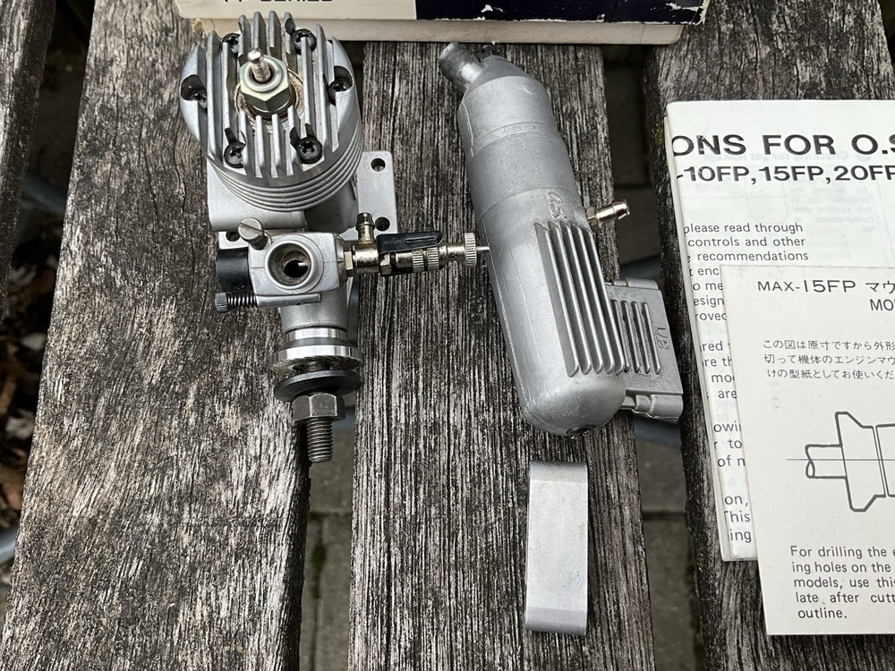 OS Max 15 FP RC Nitro Engine. Nice!