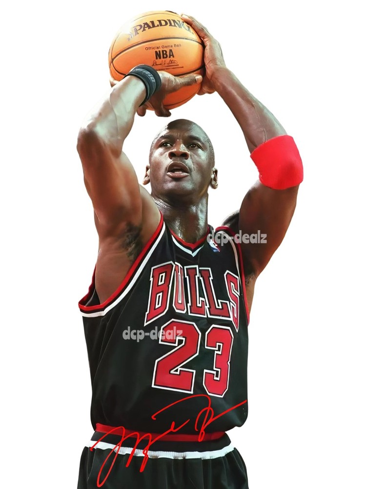 MICHAEL JORDAN Die Cut MAGNET OR DECAL