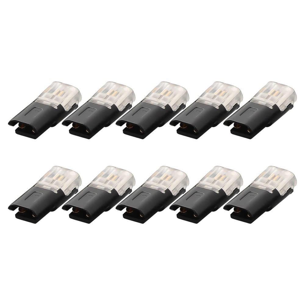 Secure Plug-In Connector Terminal Connection 10pcs Double-wire Reusable