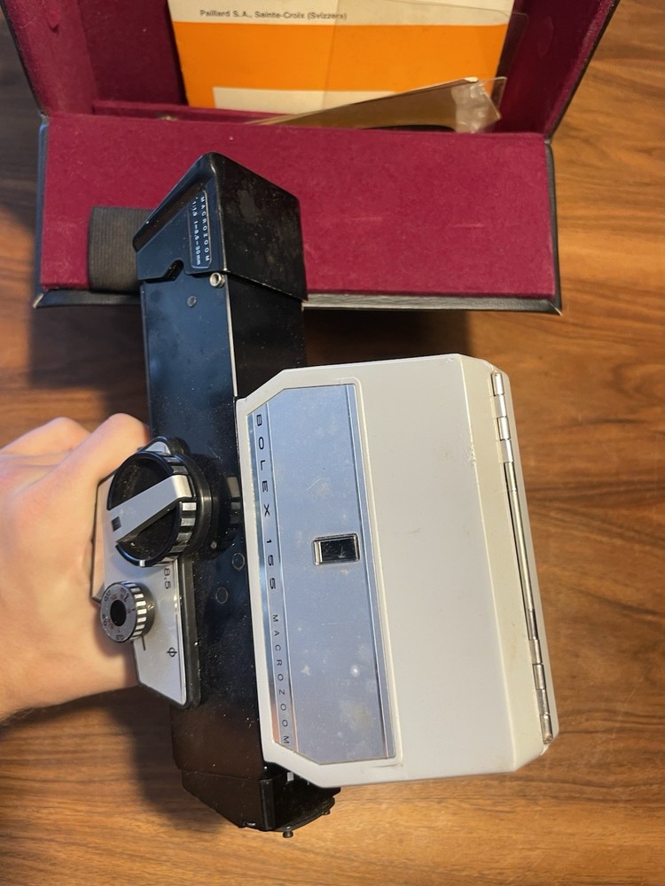 SUPER 8 BOLEX 155 MACROZOOM CAMERA