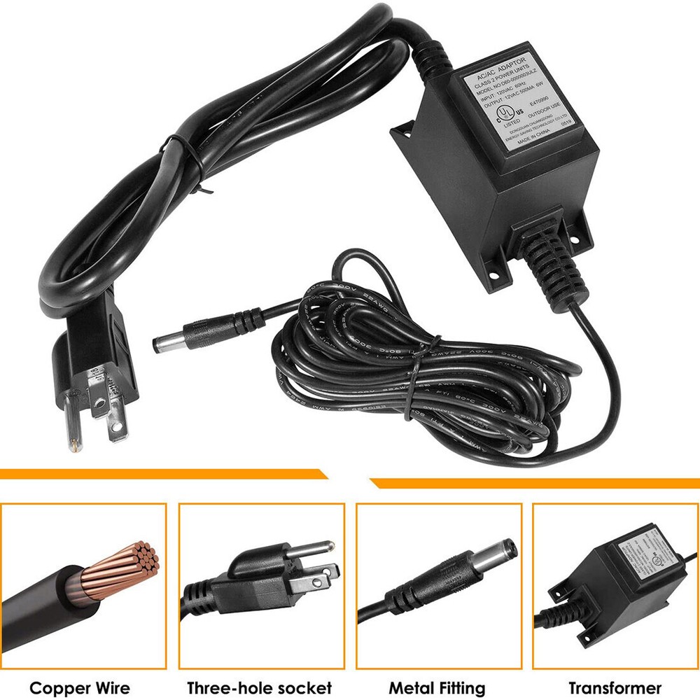 Ionizer Transformer 460304 Replacement Power Cord Adapter For Power Ionizer Pool