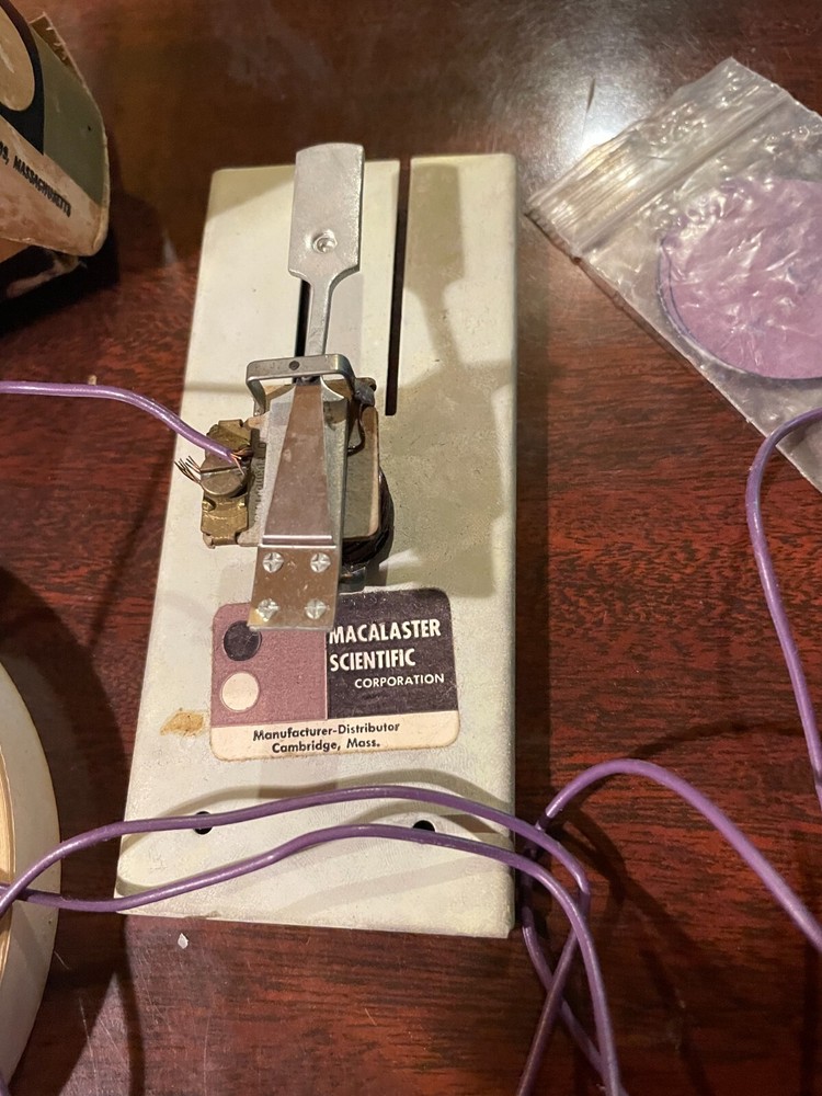 Vintage Macalaster Scientific Recording Timer Kit