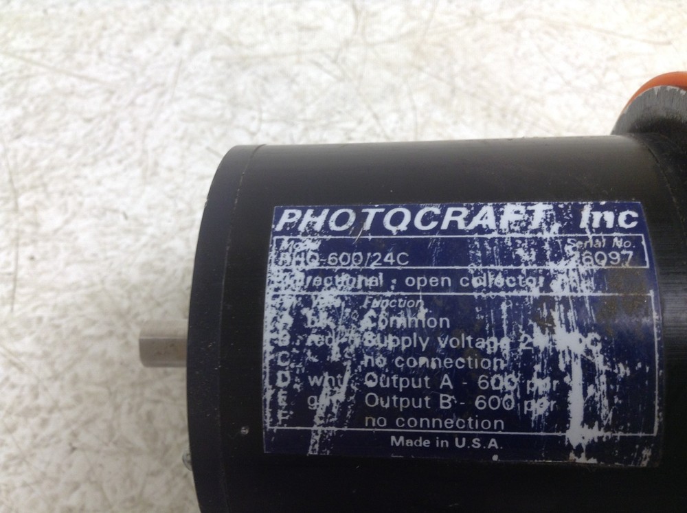 Photocraft RHQ-600/24C Encoder RHQ60024C