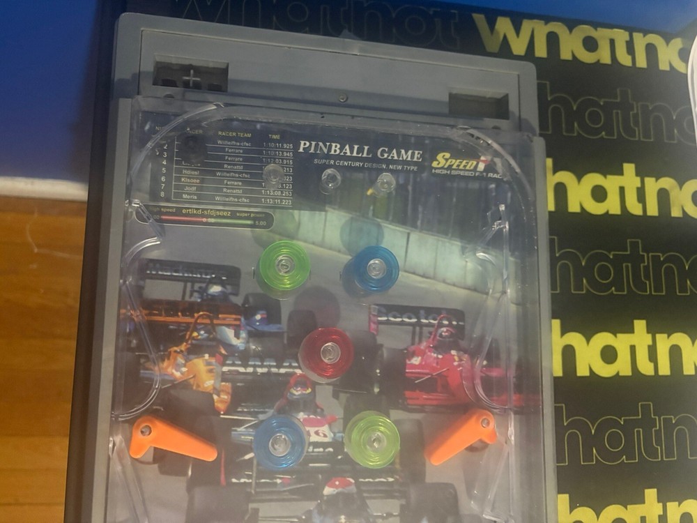 Pinball Machine F1 High Speed