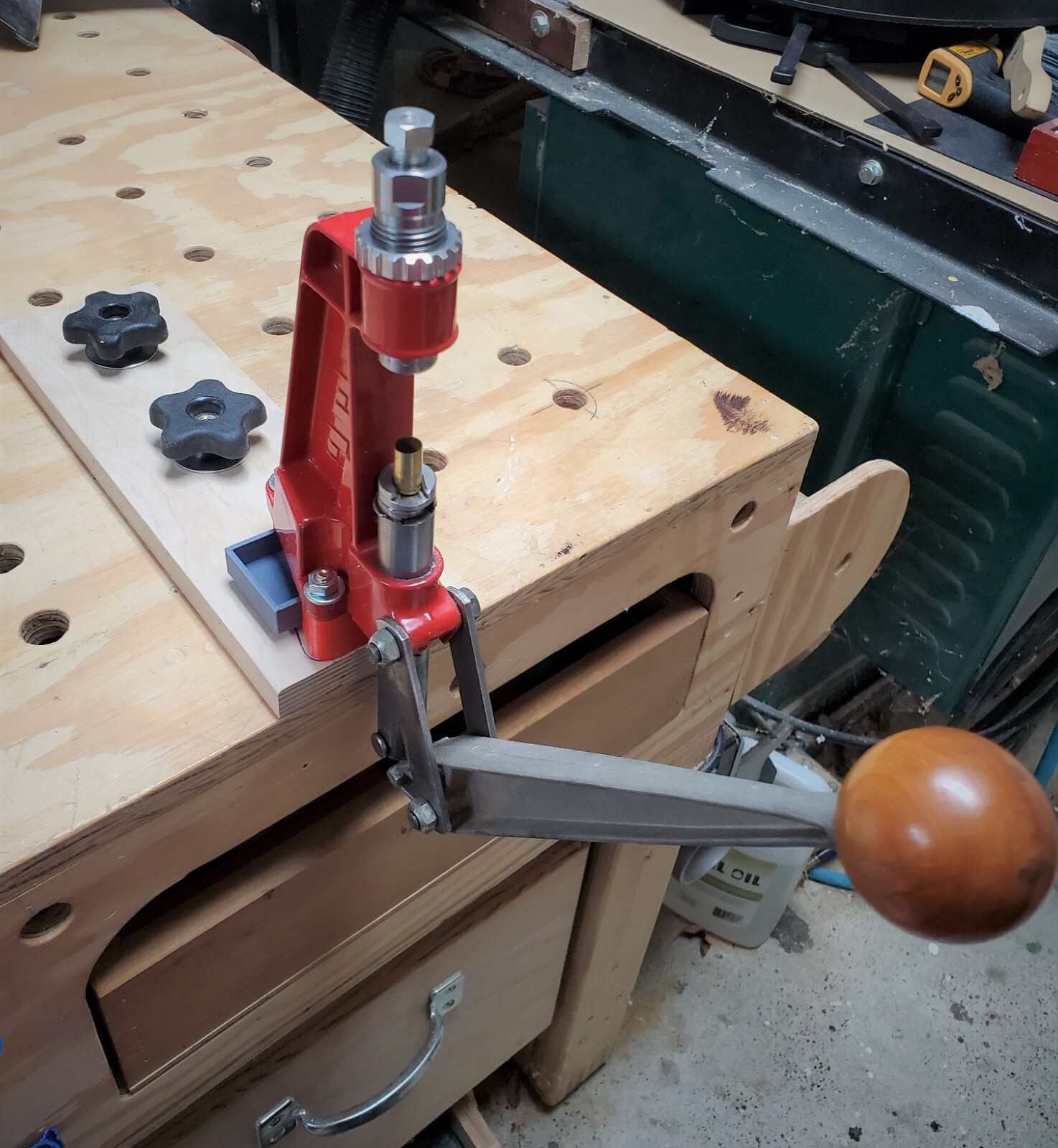 Lee Single Stage Press Reloader Primer Catcher and NEW Spent Primer Bridge combo