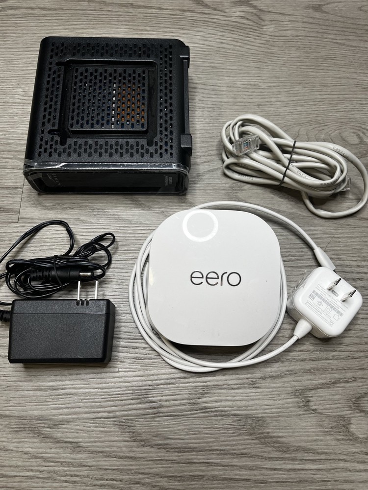 ARRIS CM8200 DOCSIS 3.1 Cable Modem + eero Mesh WiFi Router Combo Bundle