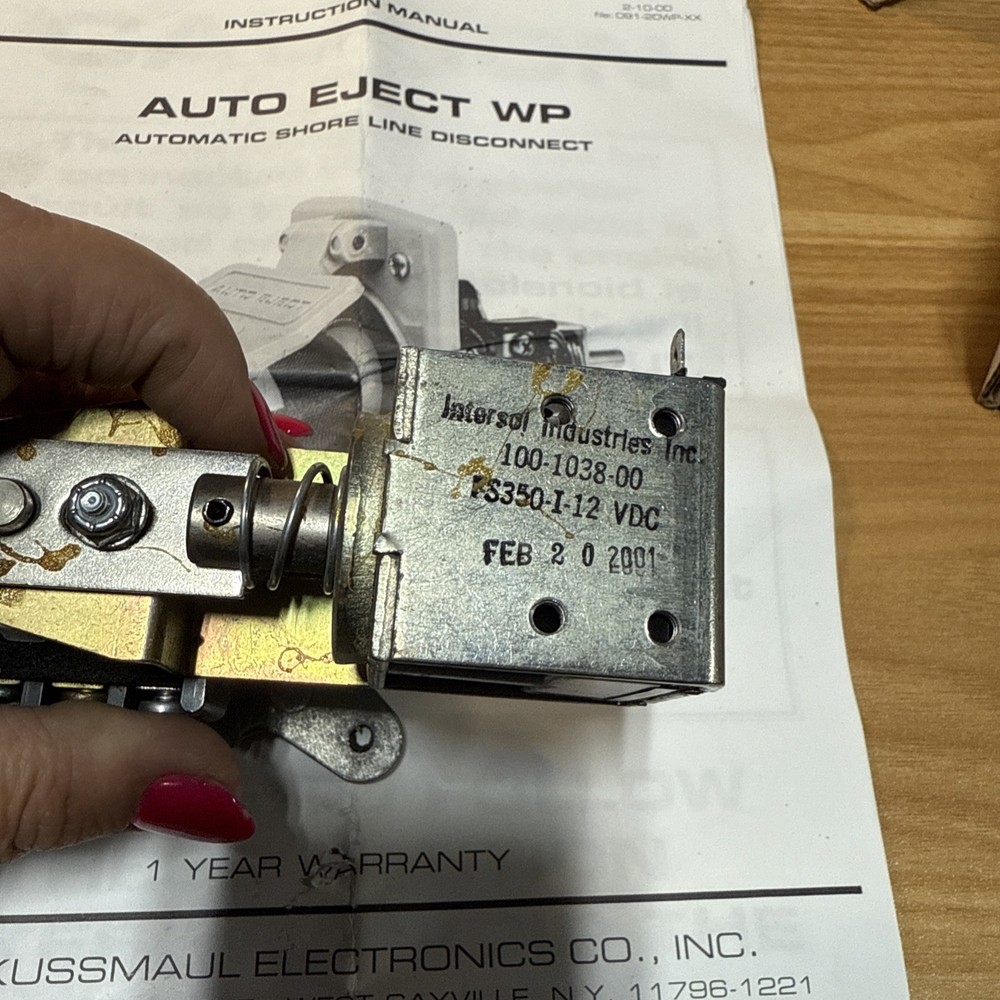 Kussmaul 091-15WP-120-RD Auto Eject 15 WP