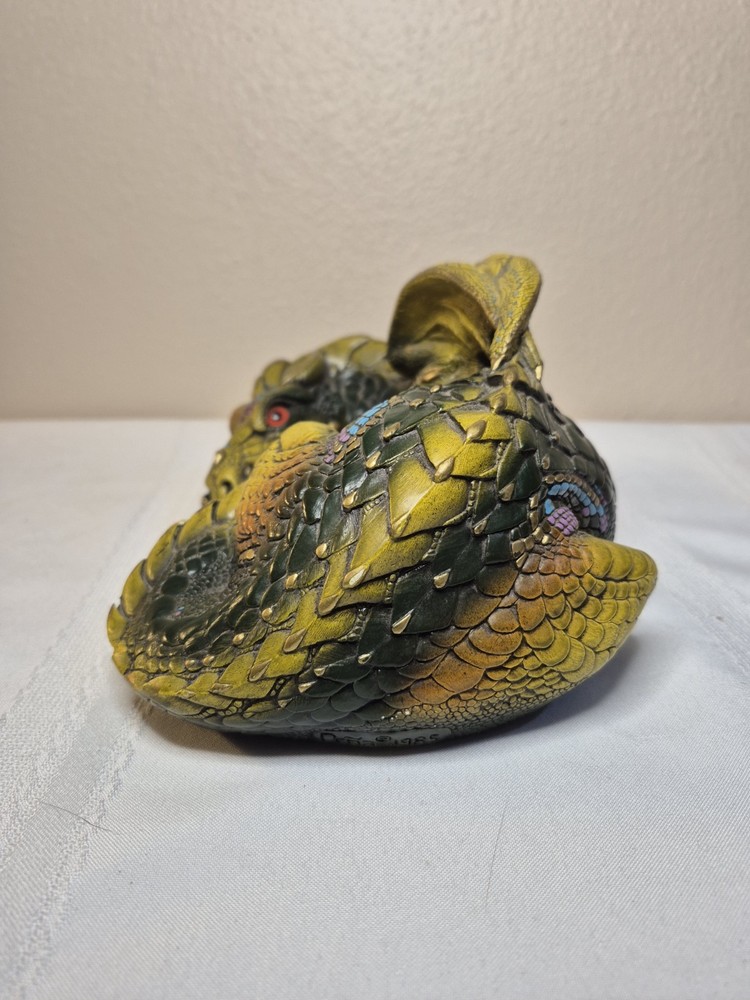 Windstone Editions Dragon Green Statue Pena 1985