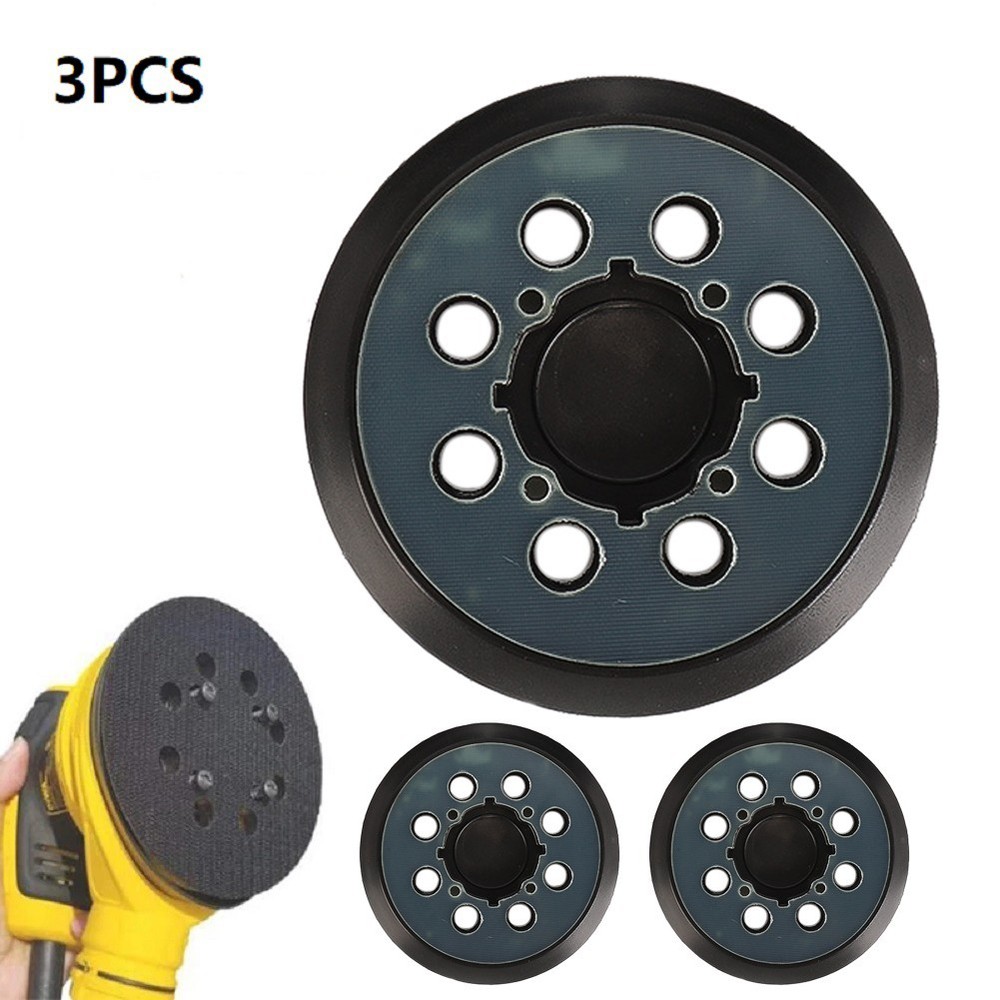 Backing Pads Sander Replacement 5 Inch 8 Dust Backing Pad High Density