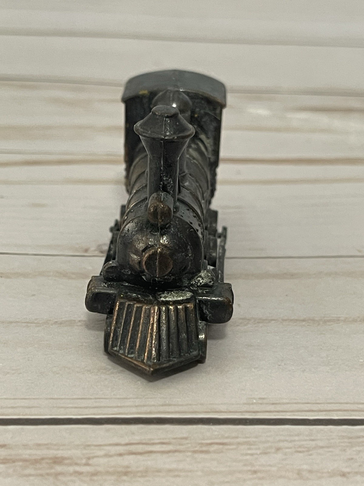Vintage Die Cast Metal Train Locomotive Engine Pencil Sharpener