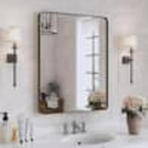 Klajowp 36 in. W x 28 in. H Rectangular Framed Wall Mounted Bathroom Vanity