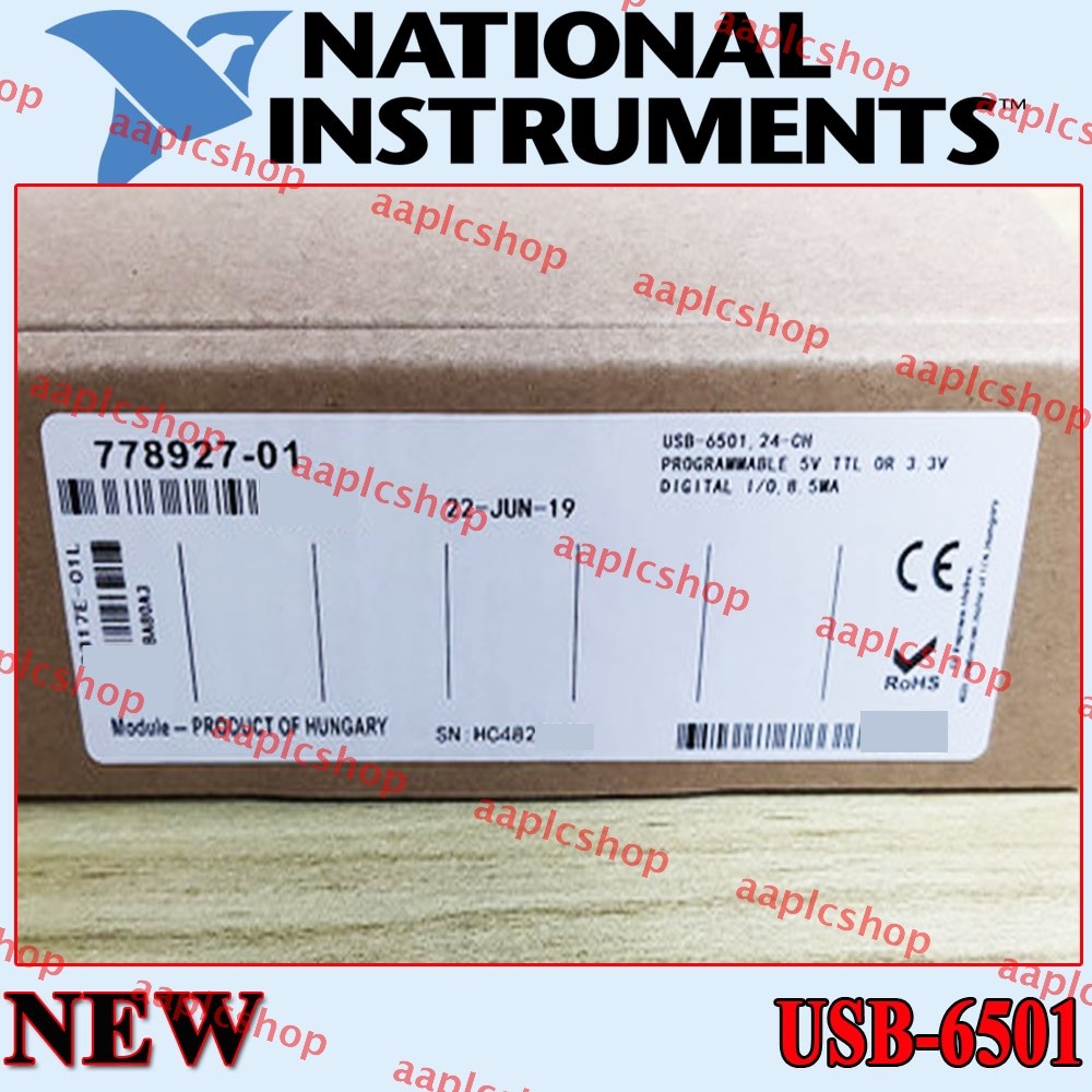 NI USB-6501 Digital I/O Device Data Acquisition Module