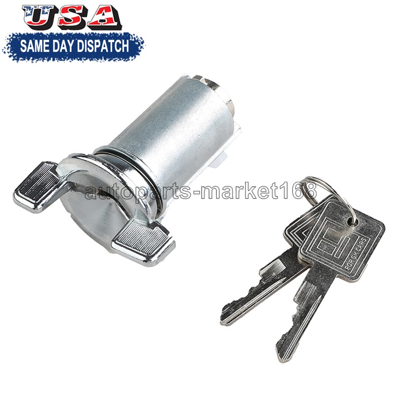 1155883 With 2 Keys Ignition Lock Switch Cylinder Set Fits For Chevy Pontiac GM