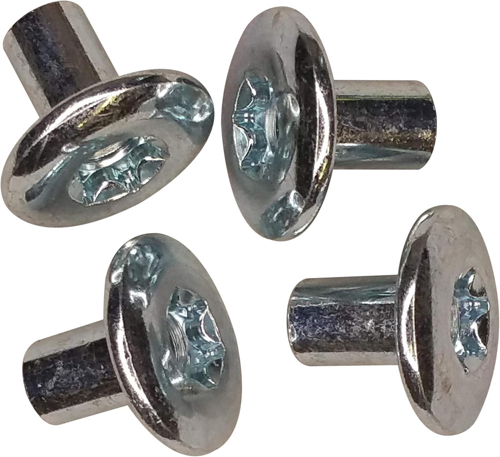 5/16" Torx Barrel Nuts (4 Pack) - Trailer Hardware Nuts for Enclosed Cargo Trail