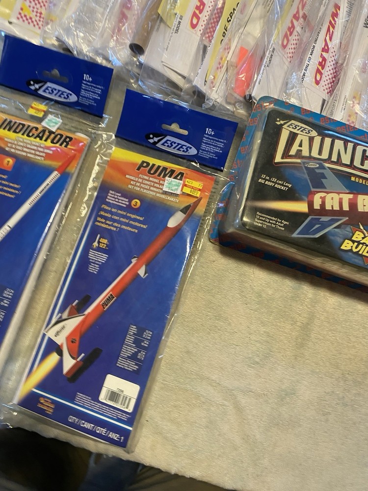 Estes Model Rocket Lot 23+ Models