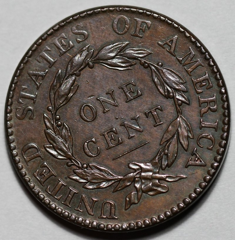 1818 Coronet Head Large Cent - US 1c Copper Coin