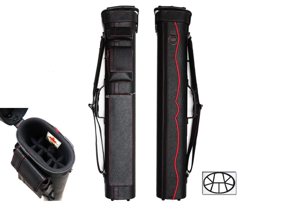 HANS DELTA HUSTLER PLUS BLACK/RED 3 X 6