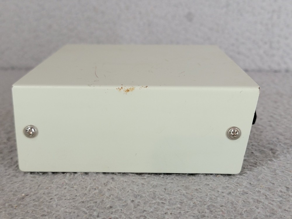 Data Transfer A-B-C Switch Box with 25-Pin Input / Output Connector Untested