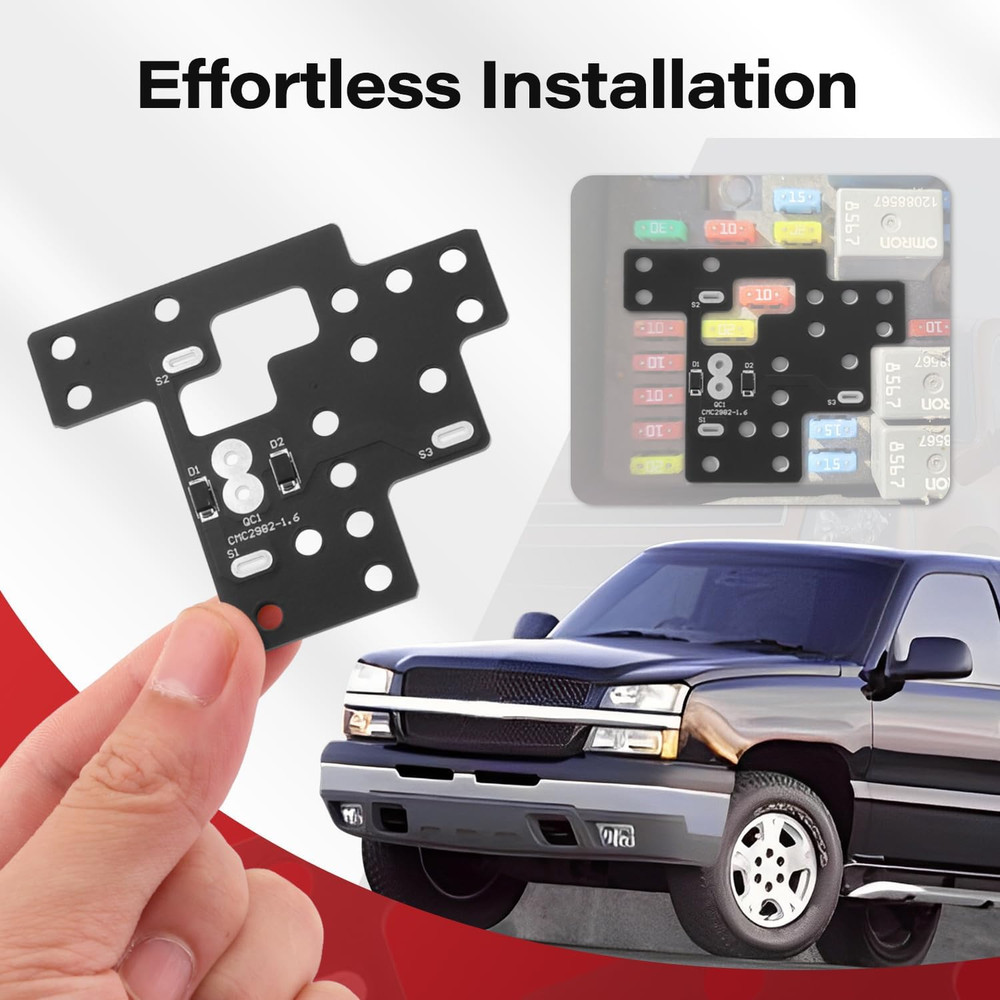 Lights Module 6 High Mod, Compatible with 2003-2007 Chevy Silverado/Gmc Sierra 1