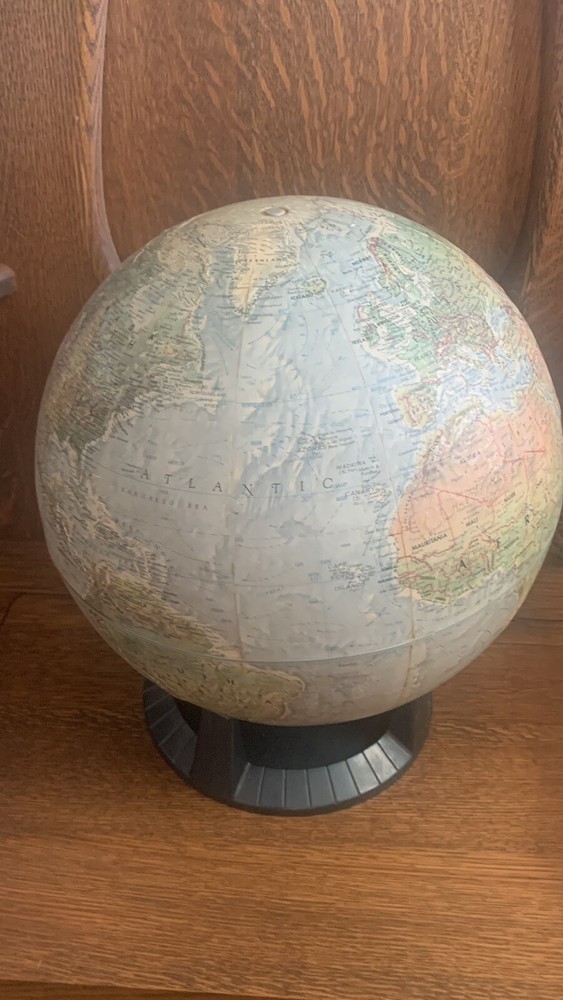 ORIGINAL Vintage Replogle Desktop Globe