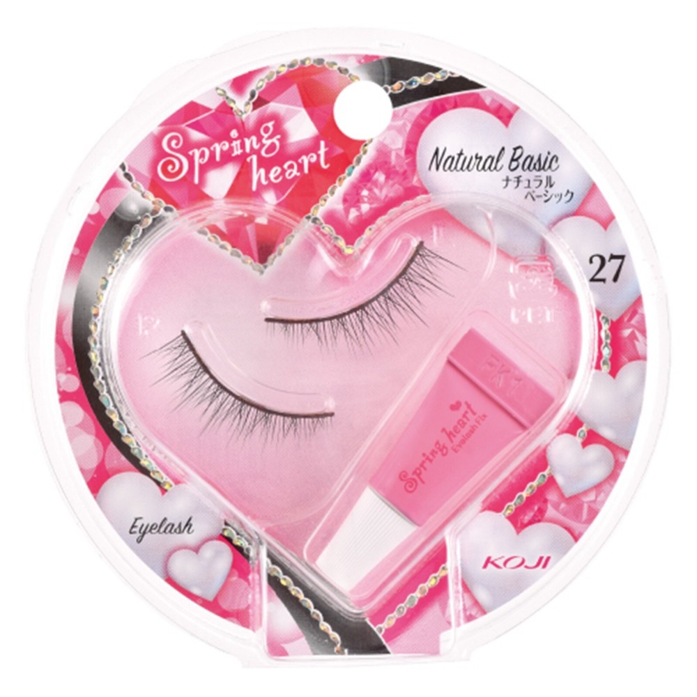 KOJI Spring Heart Eyelash 27 Natural Basic