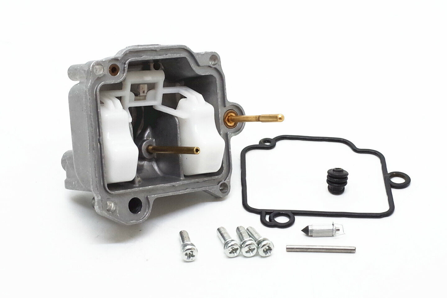 For Yamaha Warrior 350 YFM350X 1988-2004 Carburetor Float Pin Valve Bowl Set