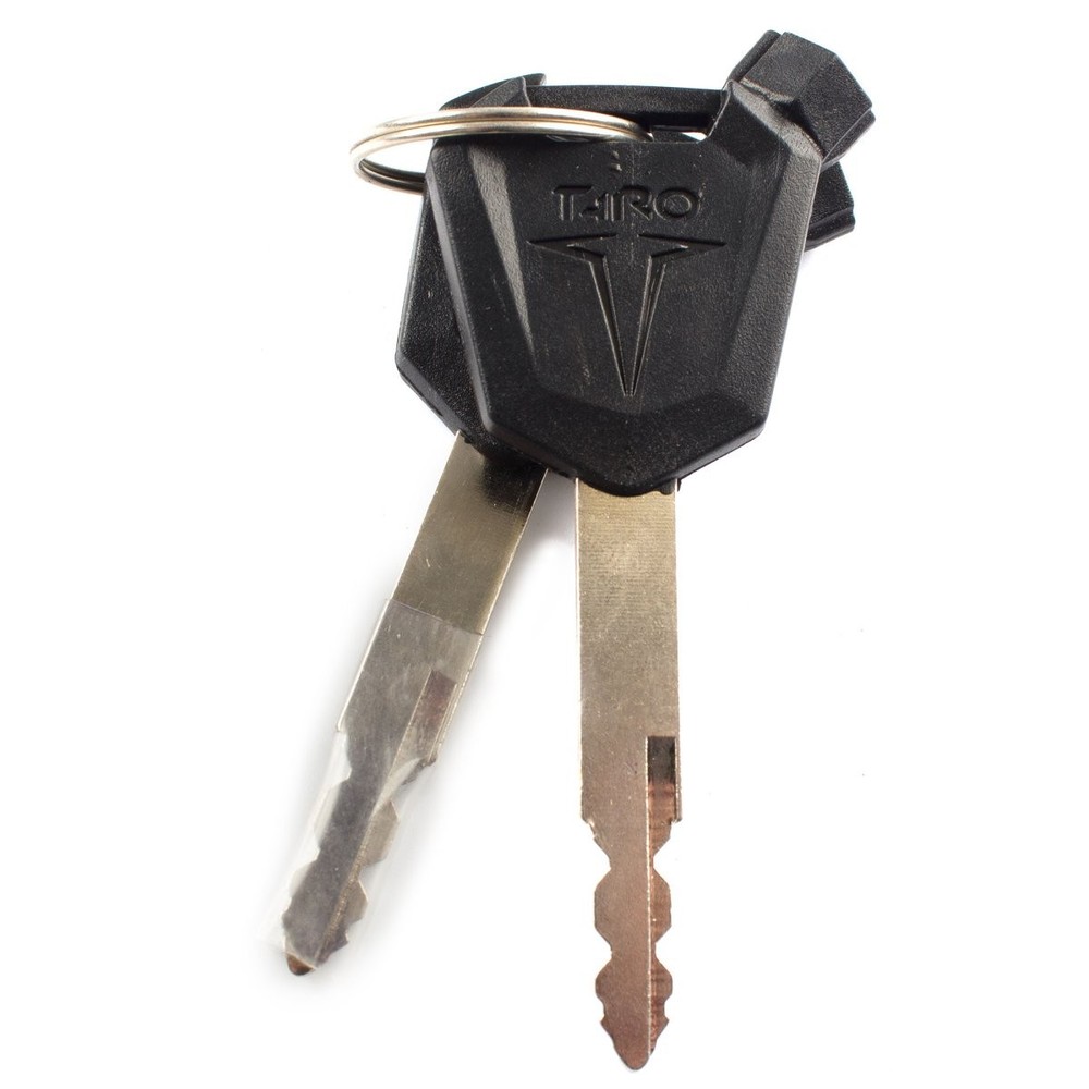 Lock Set Complete Ignition Key Switch Scooter Black Durable LCKST036 KIT BARREL