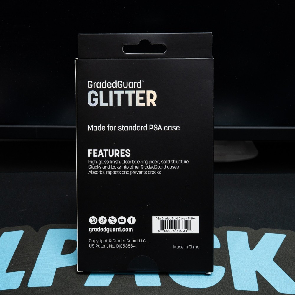 GradedGuard Limited Edition - GLITTER (PSA) Graded Card Case Guard - NEW