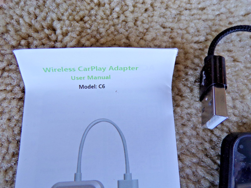 Wireless Carplay Adapter - Dual Channel - Model C6 @h20