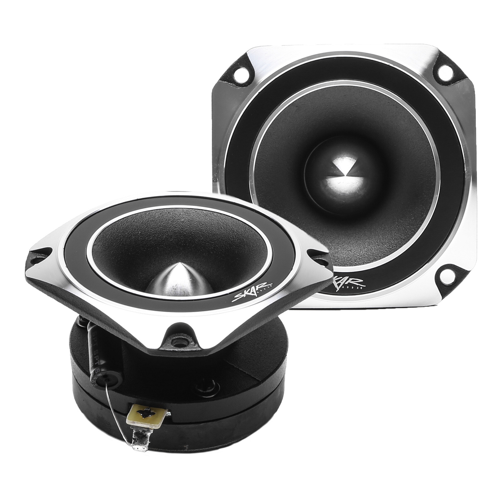NEW SKAR AUDIO VX35-ST 3.5-INCH 500 WATT TITANIUM BULLET SUPER TWEETERS - PAIR
